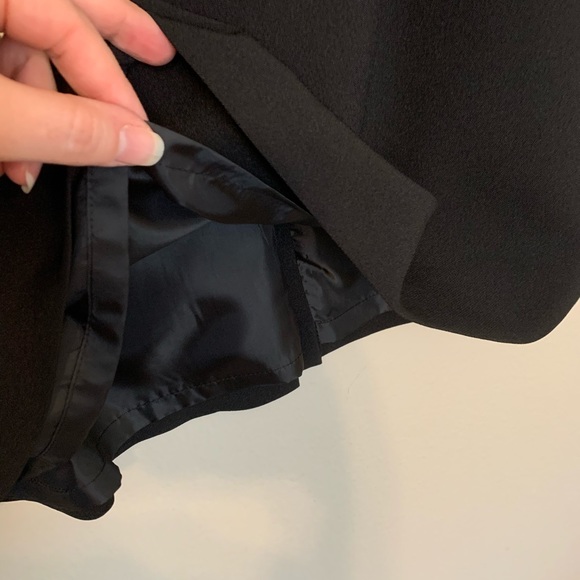 NWT Jones Studio (16W) Black Lined Skirt with elastic - Picture 8 of 13